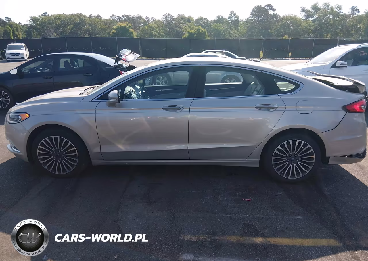 2017 Ford Fusion Titanium VIN:3FA6P0K97HR262536 - 14