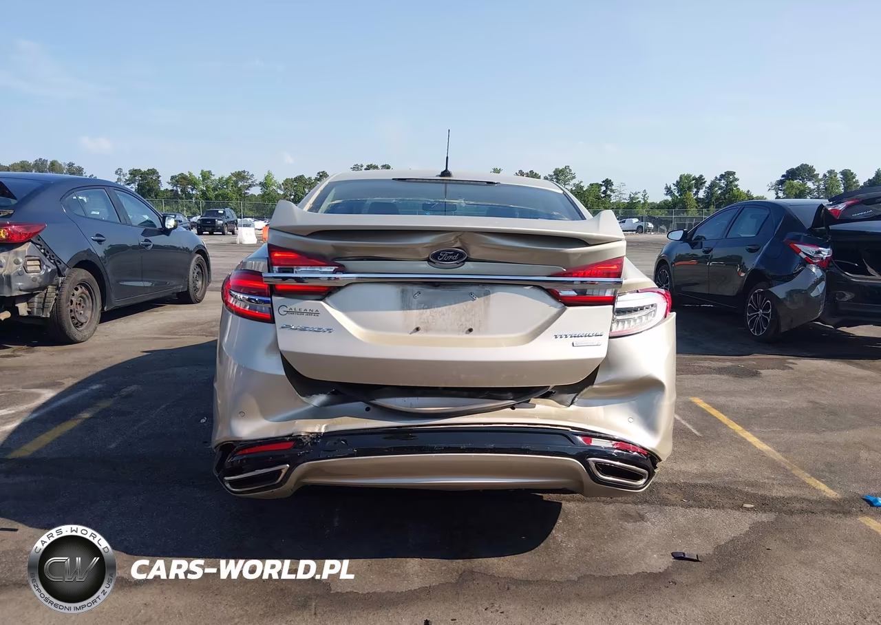 2017 Ford Fusion Titanium VIN:3FA6P0K97HR262536 - 16