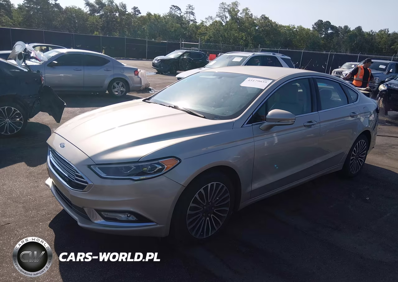 2017 Ford Fusion Titanium VIN:3FA6P0K97HR262536 - 2