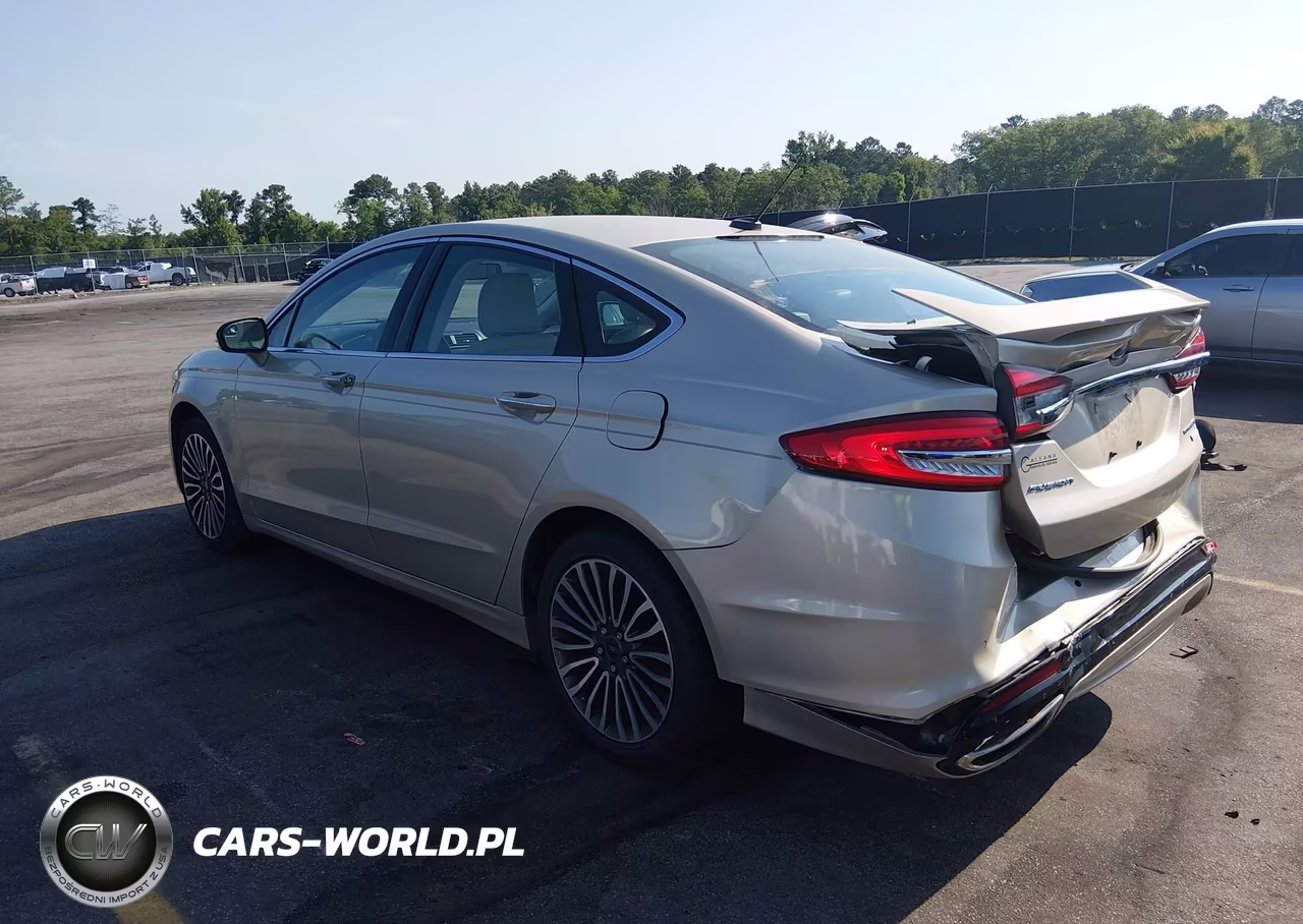 2017 Ford Fusion Titanium VIN:3FA6P0K97HR262536 - 3