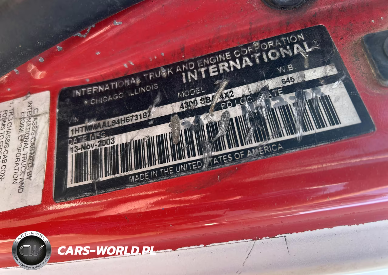 2004 International 4000 4300 VIN:1HTMMAAL94H673187 - 9