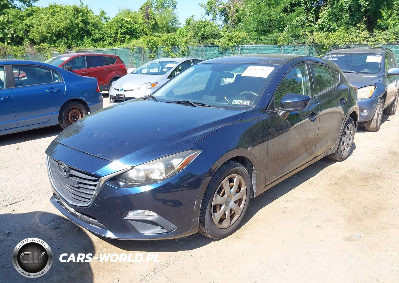 2015 Mazda Mazda3 I Sport VIN:JM1BM1K78F1269914 - 2