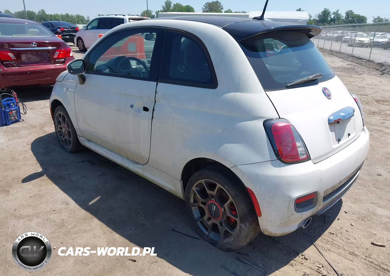 2013 Fiat 500 Sport Cattiva VIN:3C3CFFBR4DT746281 - 3