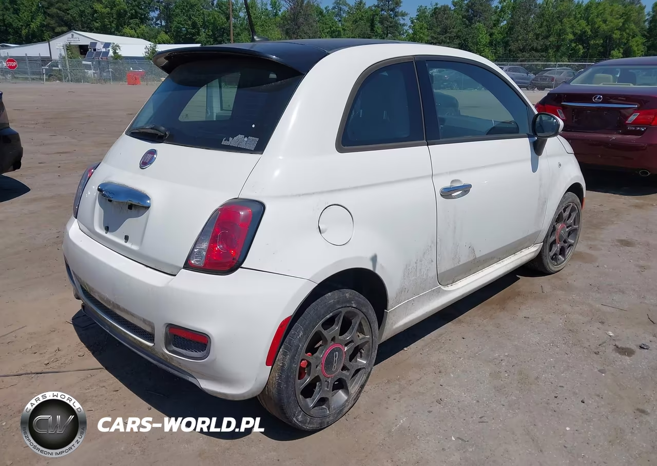 2013 Fiat 500 Sport Cattiva VIN:3C3CFFBR4DT746281 - 4