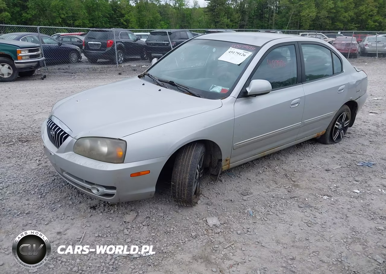 2006 Hyundai Elantra Gls-Limited VIN:KMHDN46D76U325018 - 2
