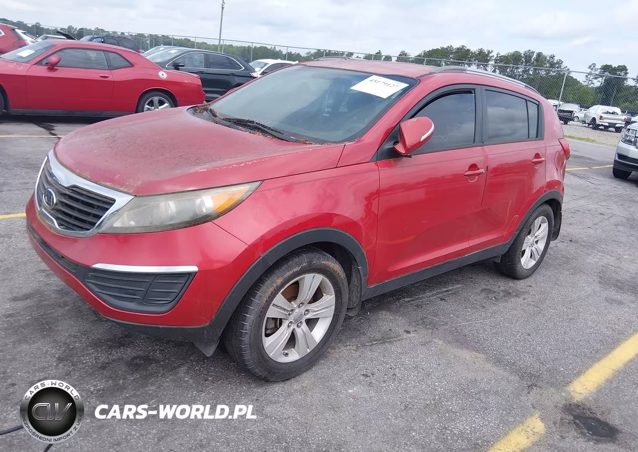 2012 Kia Sportage Lx VIN:KNDPB3A2XC7272741 - 2
