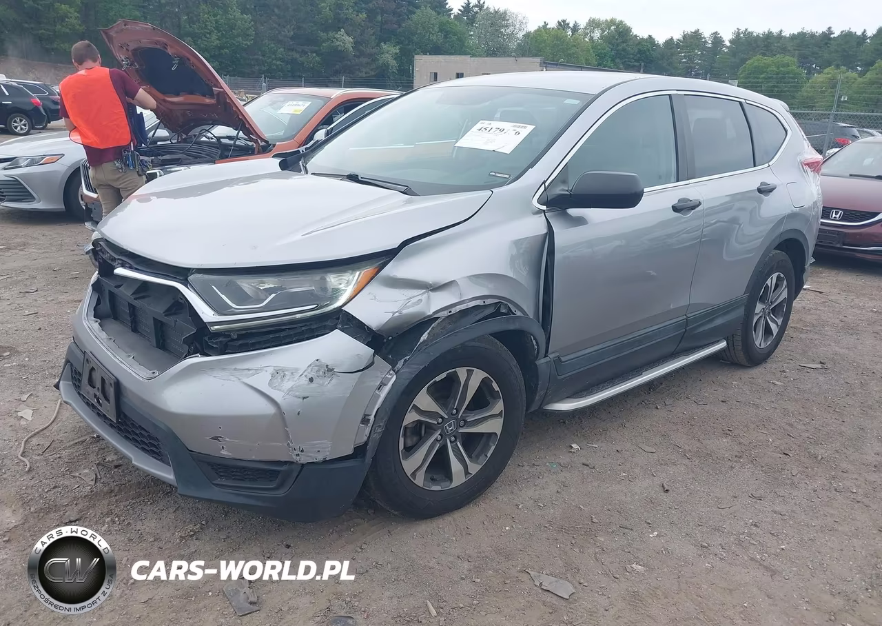 2017 Honda Cr-V Lx VIN:2HKRW6H34HH215614 - 2