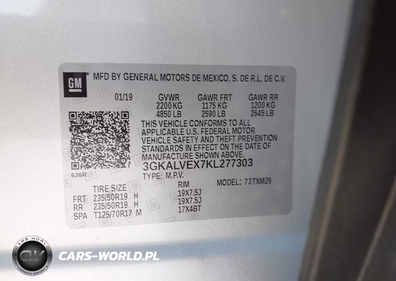 2019 GMC Terrain Slt VIN:3GKALVEX7KL277303 - 9