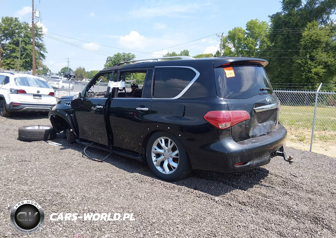 2014 Infiniti Qx80 VIN:JN8AZ2NF5E9552491 - 3