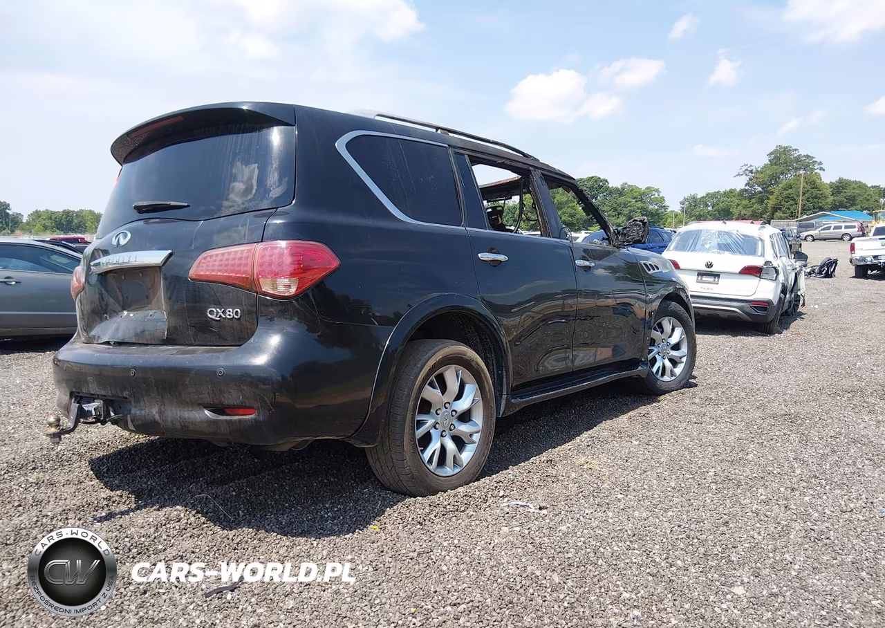 2014 Infiniti Qx80 VIN:JN8AZ2NF5E9552491 - 4