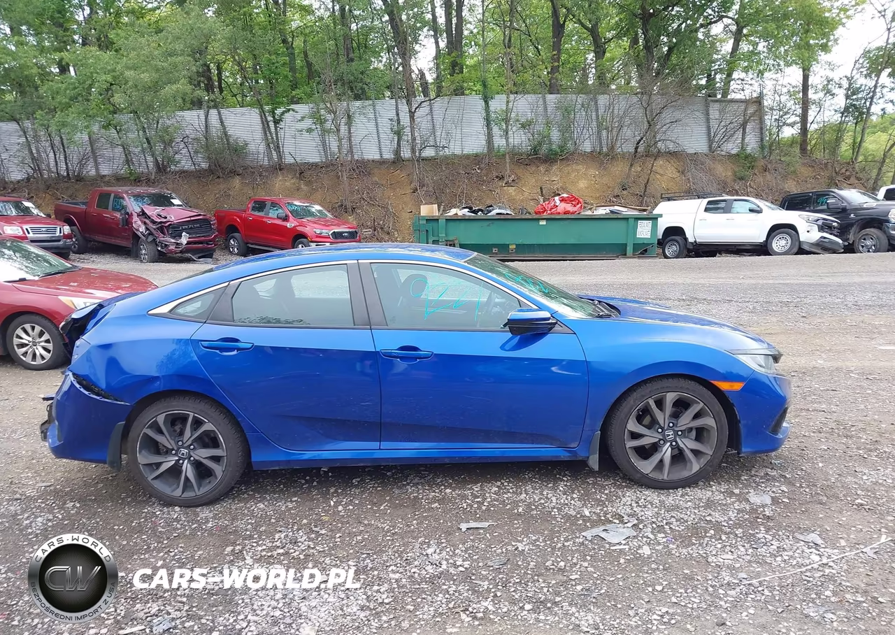 2021 Honda Civic Sport VIN:2HGFC2F84MH516326 - 13