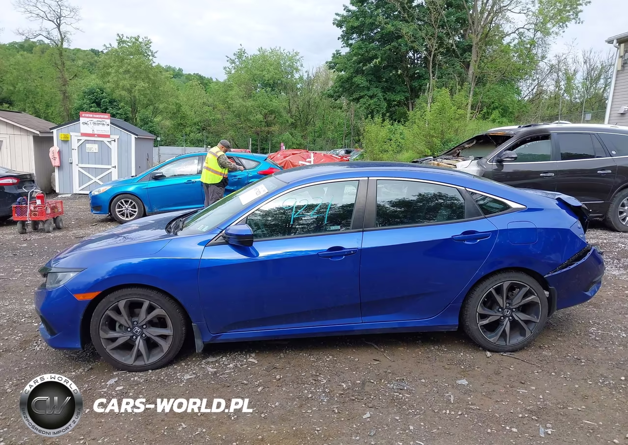 2021 Honda Civic Sport VIN:2HGFC2F84MH516326 - 14