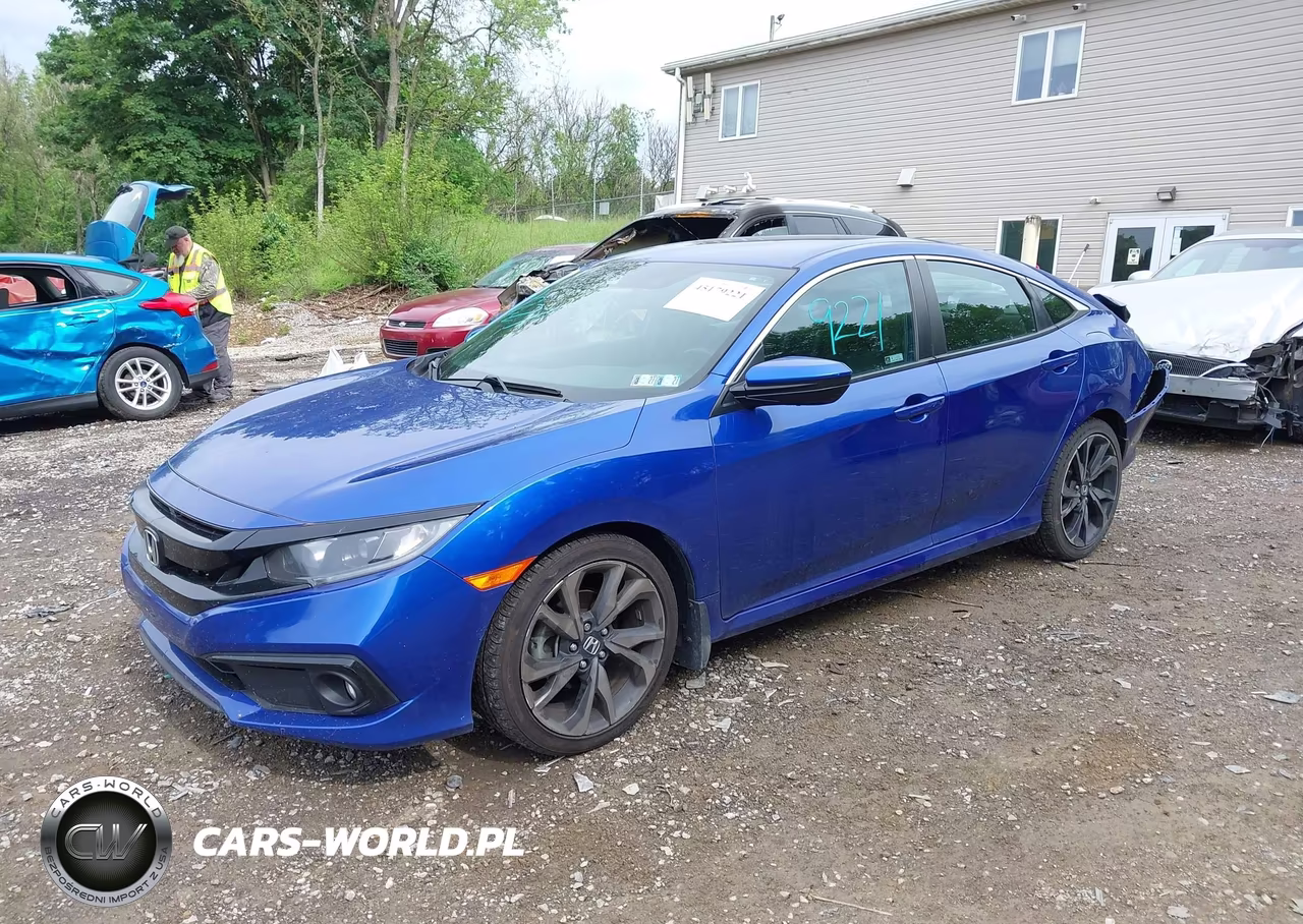 2021 Honda Civic Sport VIN:2HGFC2F84MH516326 - 2