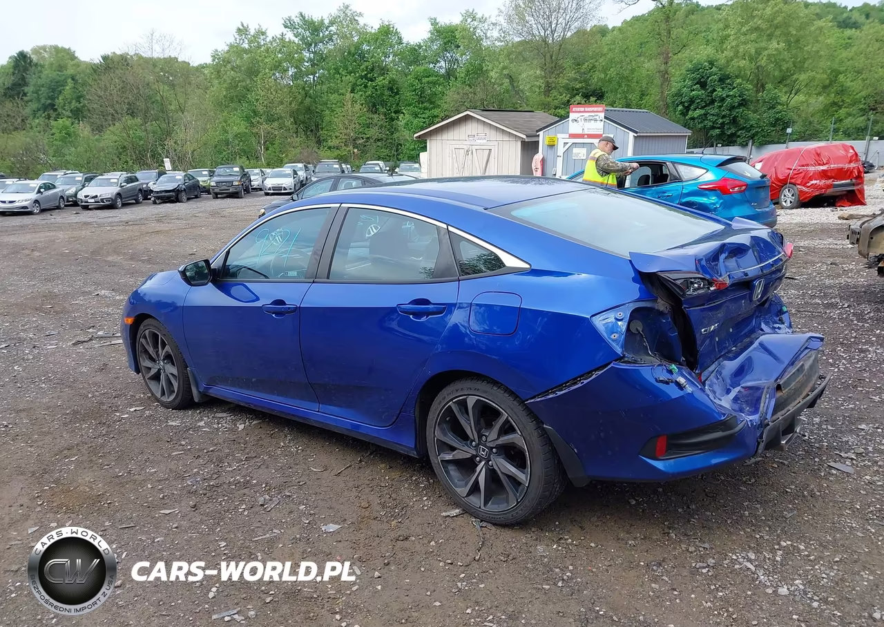2021 Honda Civic Sport VIN:2HGFC2F84MH516326 - 3