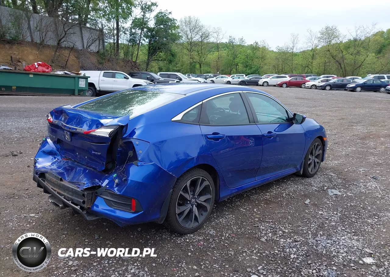 2021 Honda Civic Sport VIN:2HGFC2F84MH516326 - 4