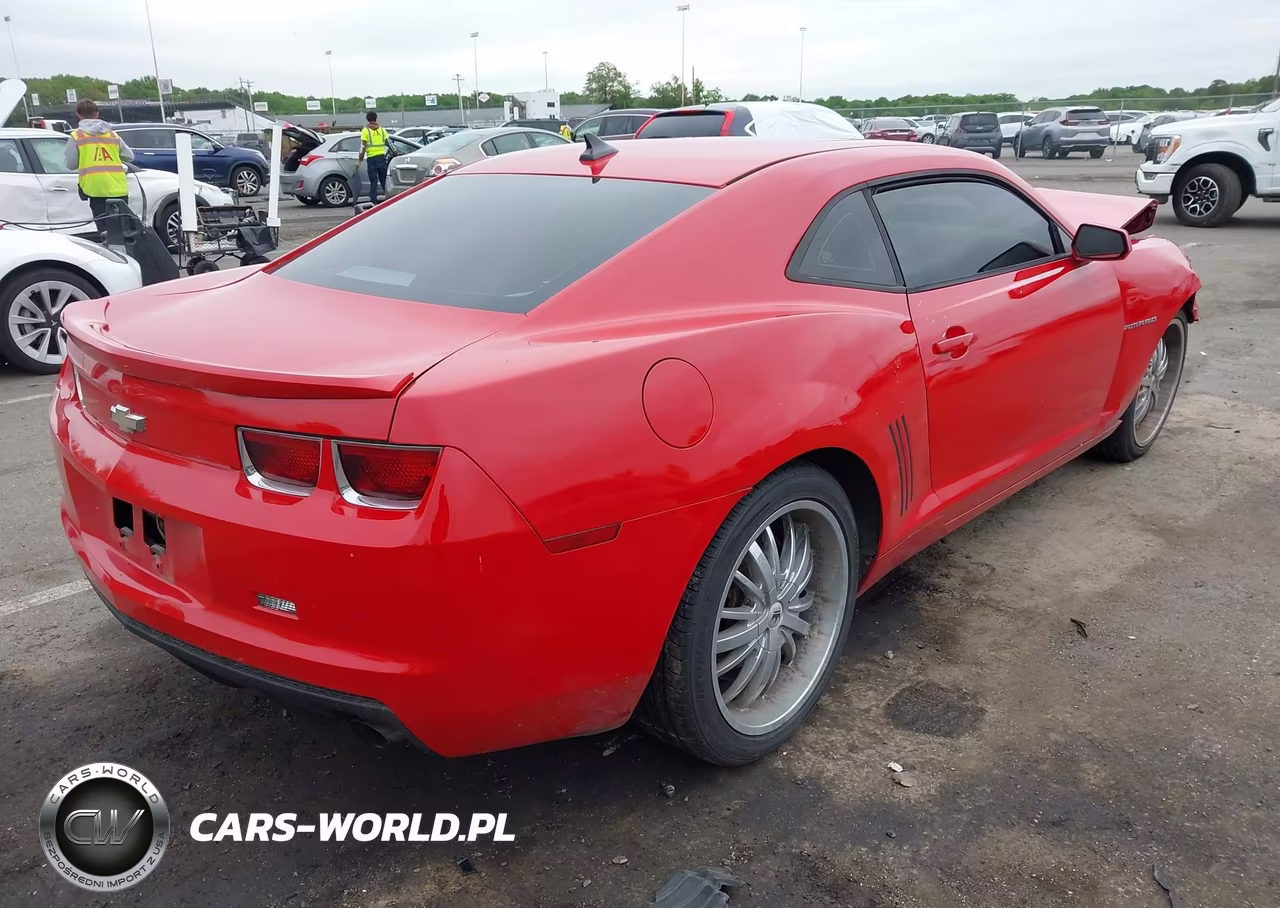 2012 Chevrolet Camaro 1Lt VIN:2G1FB1E32C9211281 - 4