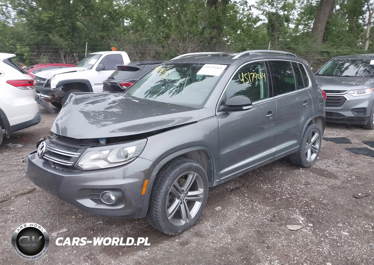 2017 Volkswagen Tiguan 2.0T Sport VIN:WVGUV7AX8HK041270 - 2