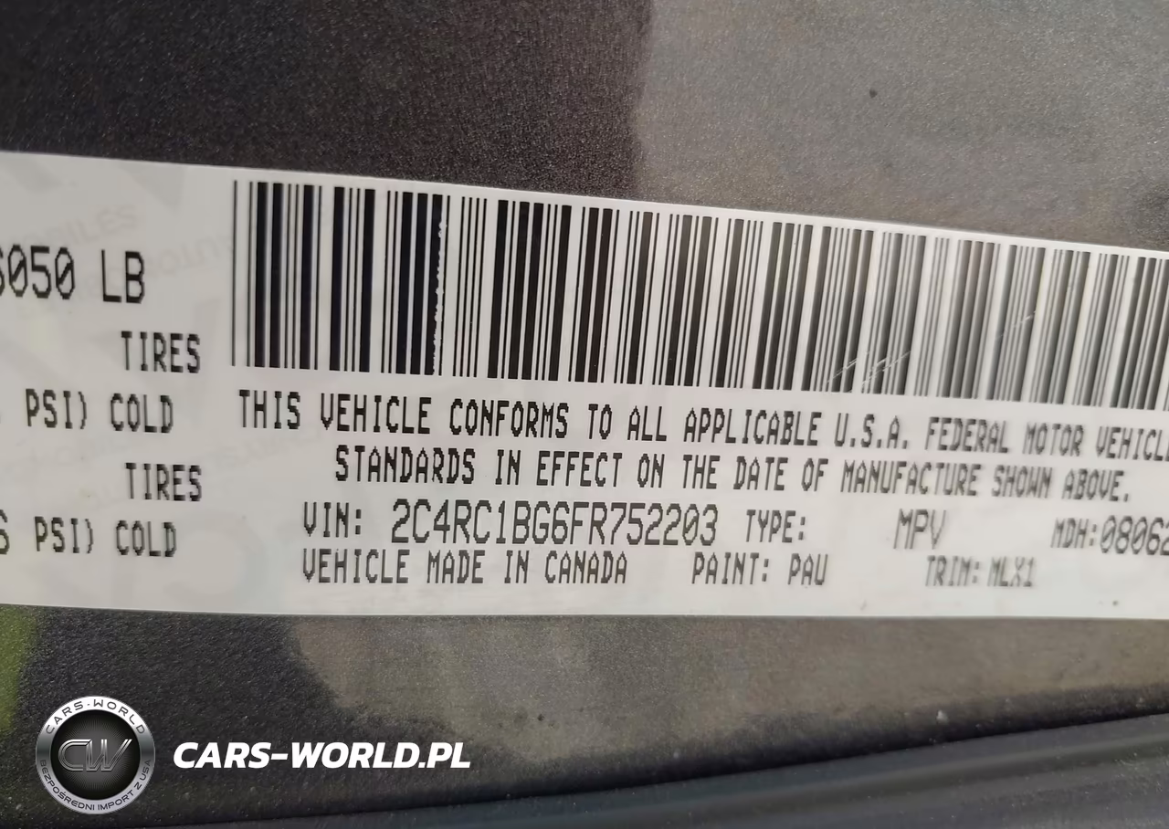 2015 Chrysler Town & Country Touring VIN:2C4RC1BG6FR752203 - 9