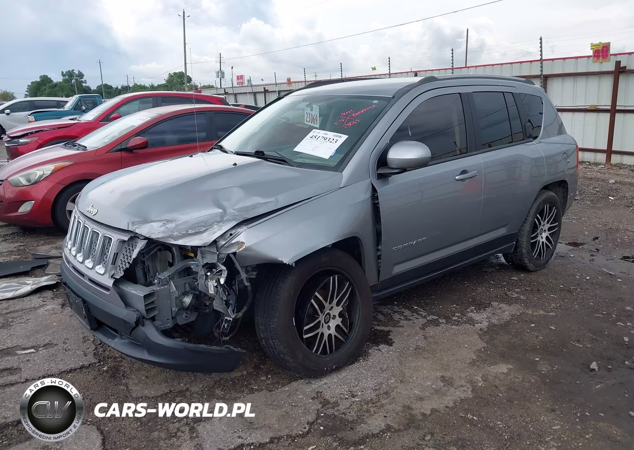 2017 Jeep Compass Latitude Fwd VIN:1C4NJCEB3HD160196 - 2