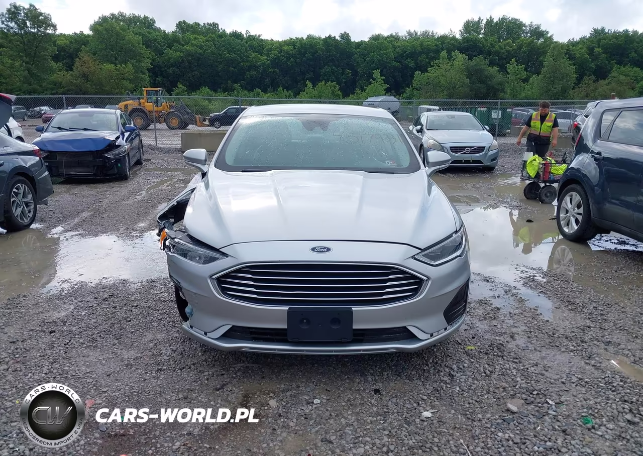 2019 Ford Fusion Sel VIN:3FA6P0CD9KR116584 - 12