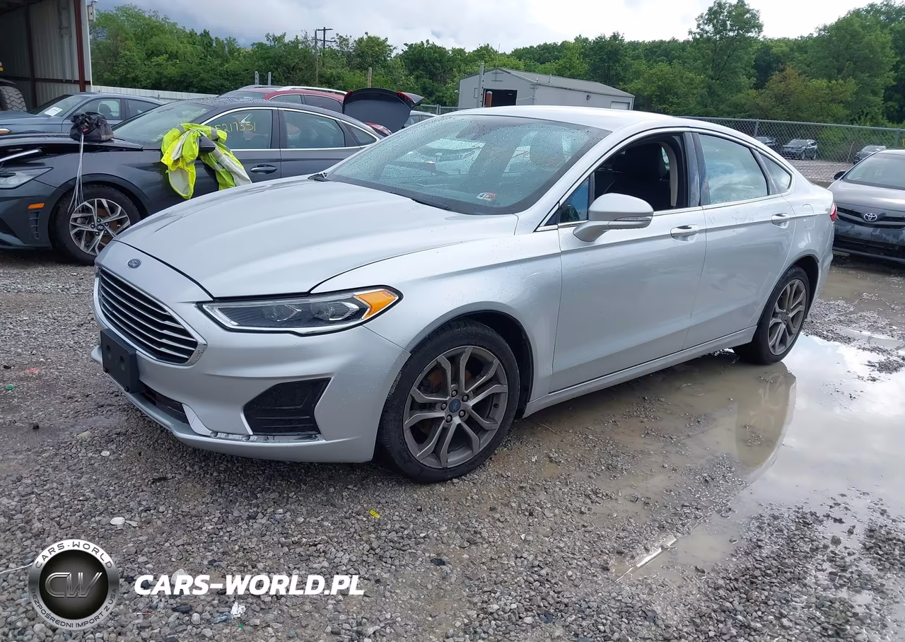 2019 Ford Fusion Sel VIN:3FA6P0CD9KR116584 - 2