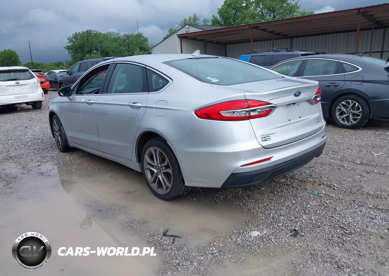 2019 Ford Fusion Sel VIN:3FA6P0CD9KR116584 - 3