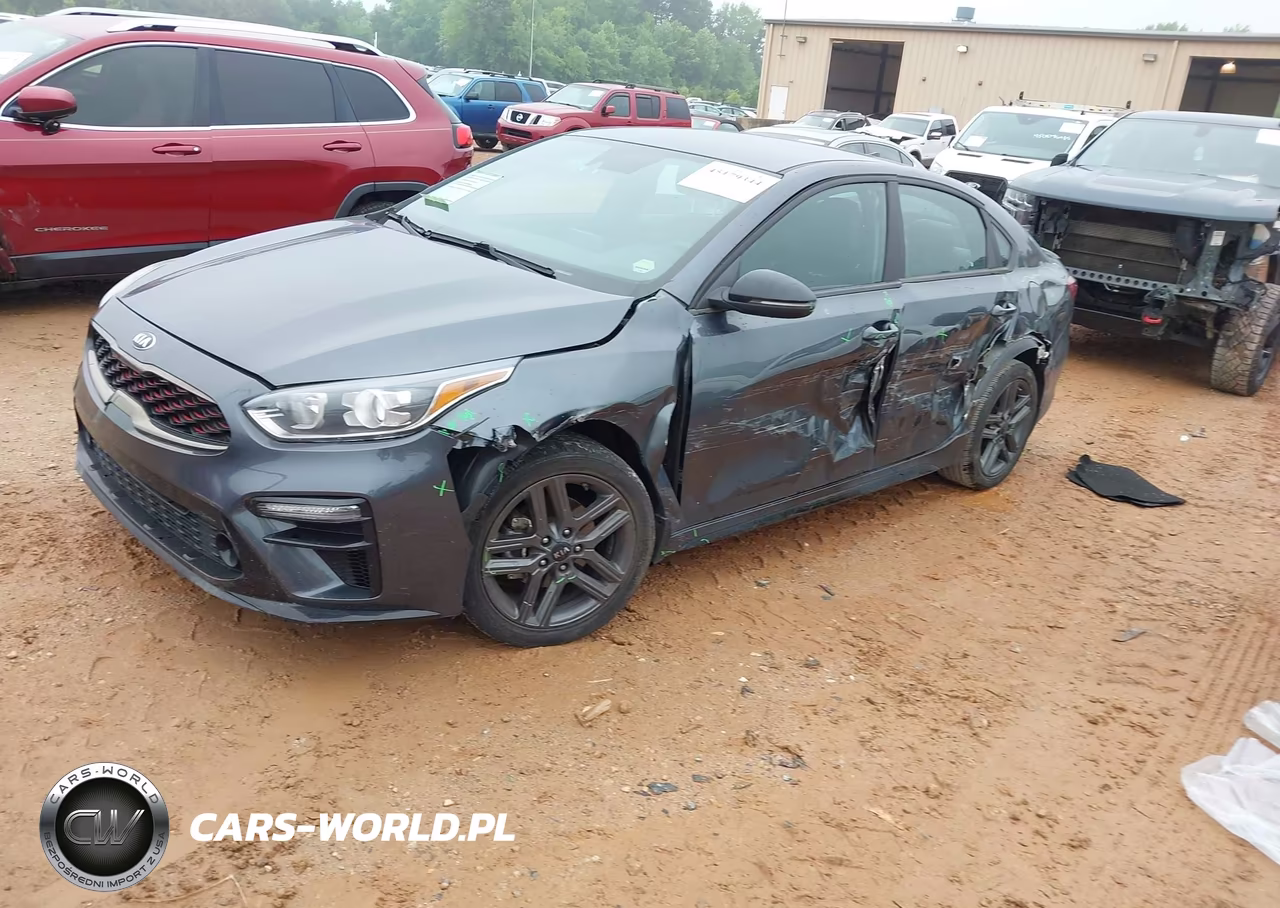 2021 Kia Forte Gt-Line VIN:3KPF34AD9ME291329 - 2
