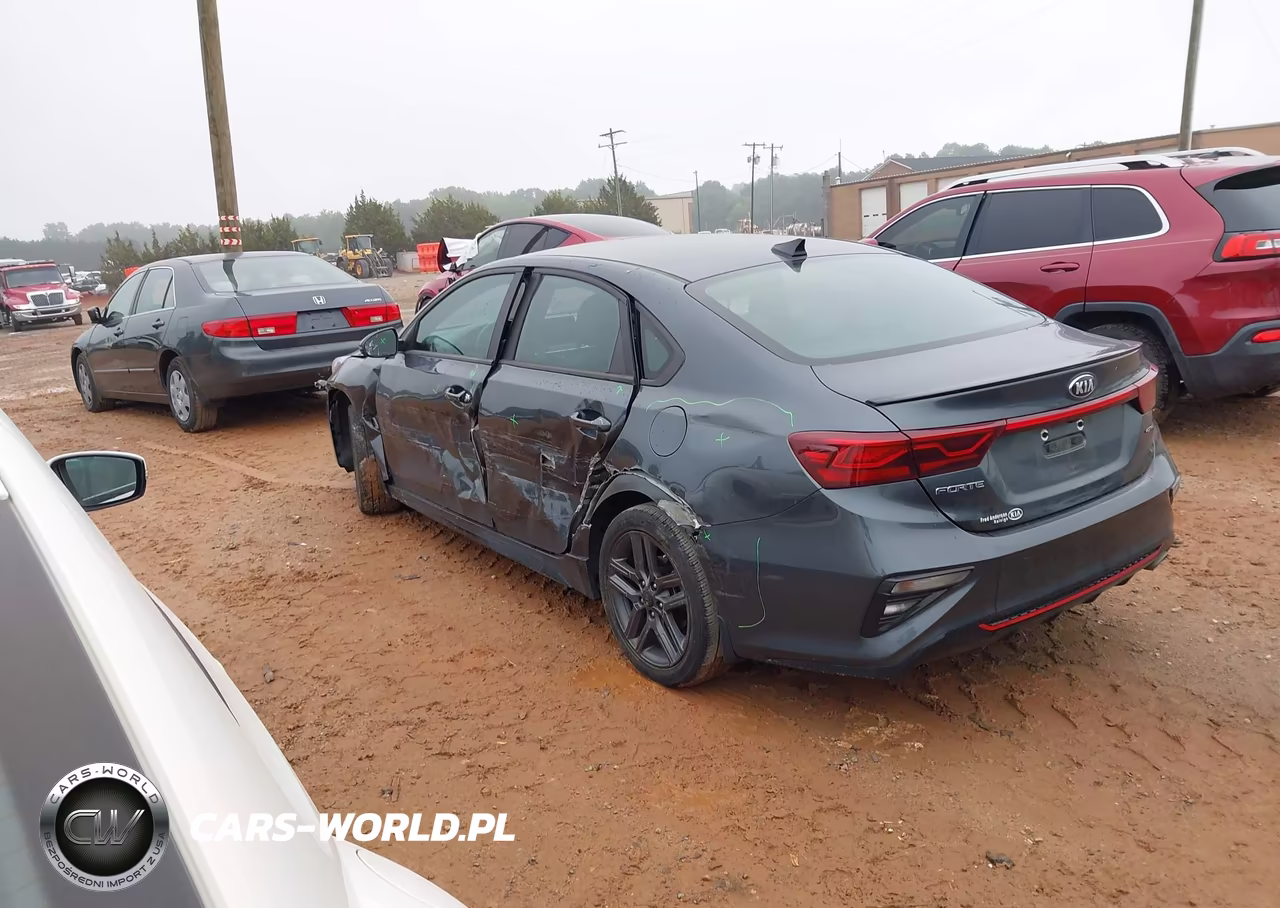 2021 Kia Forte Gt-Line VIN:3KPF34AD9ME291329 - 3