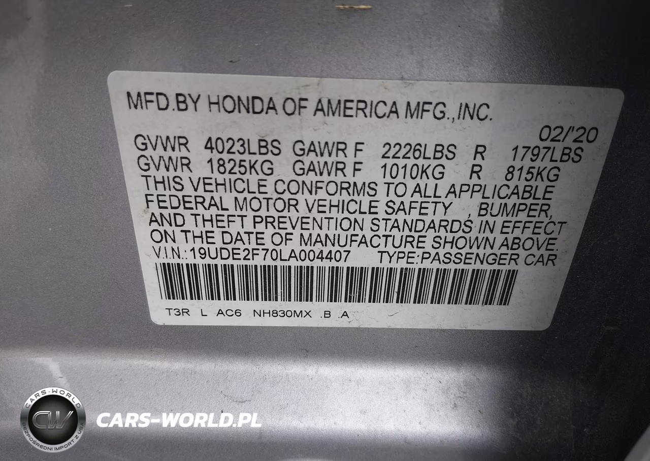 2020 Acura Ilx Premium Package-Technology Package VIN:19UDE2F70LA004407 - 9