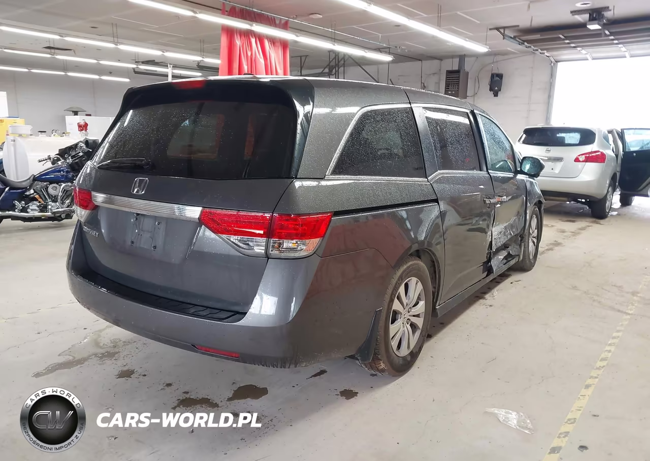 2015 Honda Odyssey Ex-L VIN:5FNRL5H6XFB021887 - 4