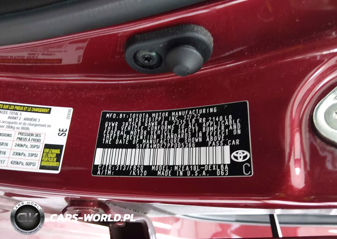 2023 Toyota Corolla Le VIN:5YFB4MDE7PP005366 - 9