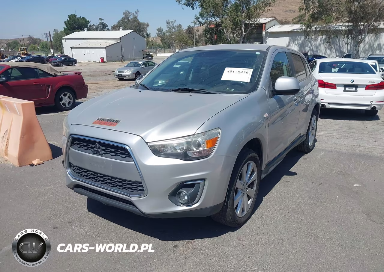 2014 Mitsubishi Outlander Sport Se VIN:4A4AP4AU8EE007550 - 2