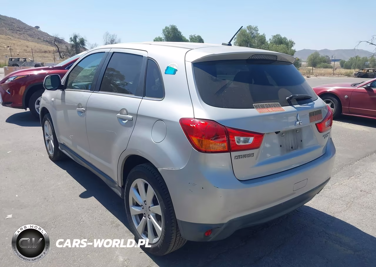 2014 Mitsubishi Outlander Sport Se VIN:4A4AP4AU8EE007550 - 3