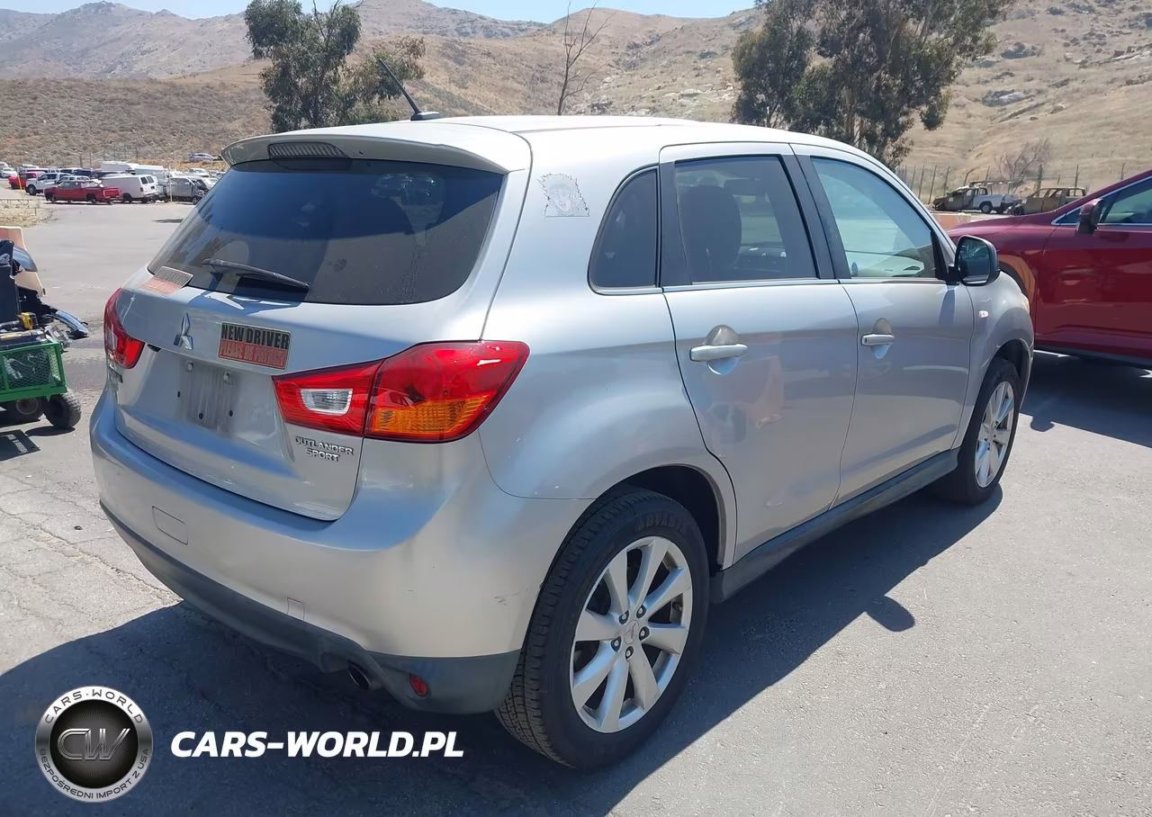 2014 Mitsubishi Outlander Sport Se VIN:4A4AP4AU8EE007550 - 4