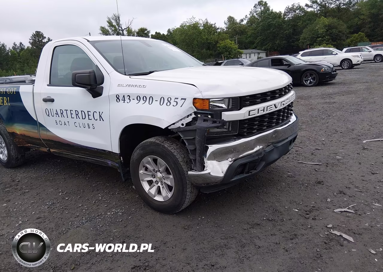 2021 Chevrolet Silverado 1500 2Wd Long Bed Wt VIN:3GCNWAEF9MG300659 - 17