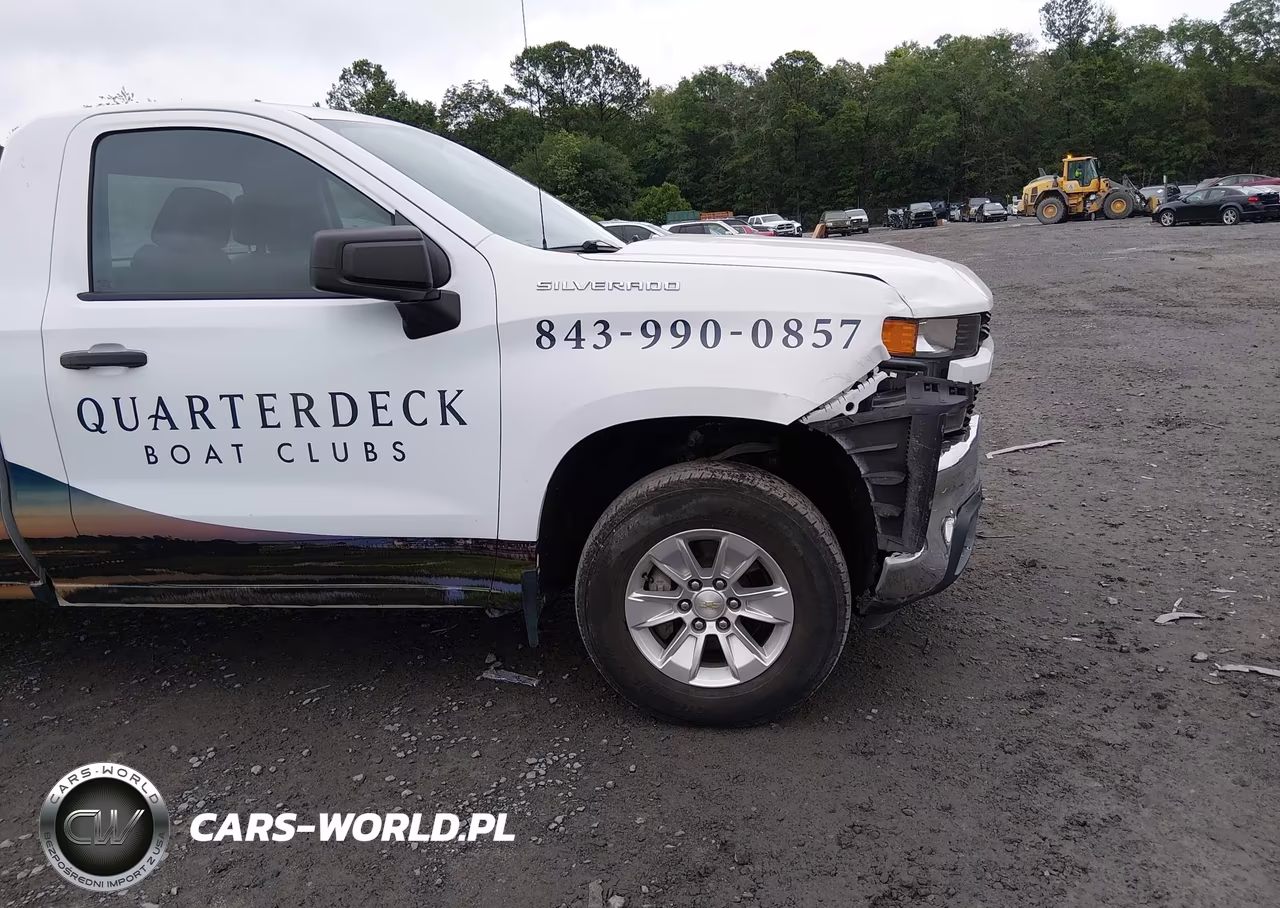 2021 Chevrolet Silverado 1500 2Wd Long Bed Wt VIN:3GCNWAEF9MG300659 - 18