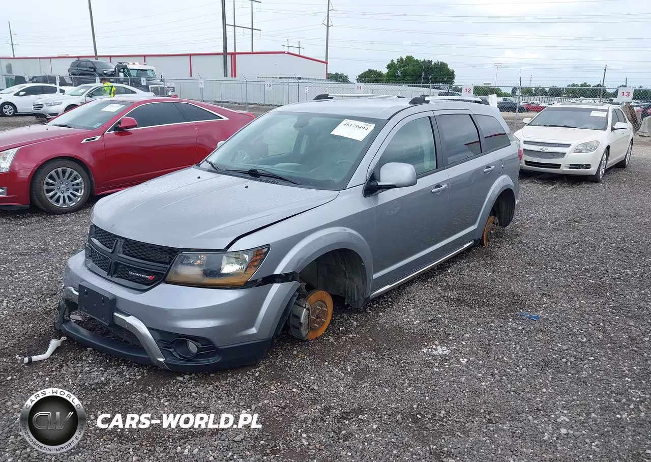 2019 Dodge Journey Crossroad Awd VIN:3C4PDDGG9KT816417 - 2