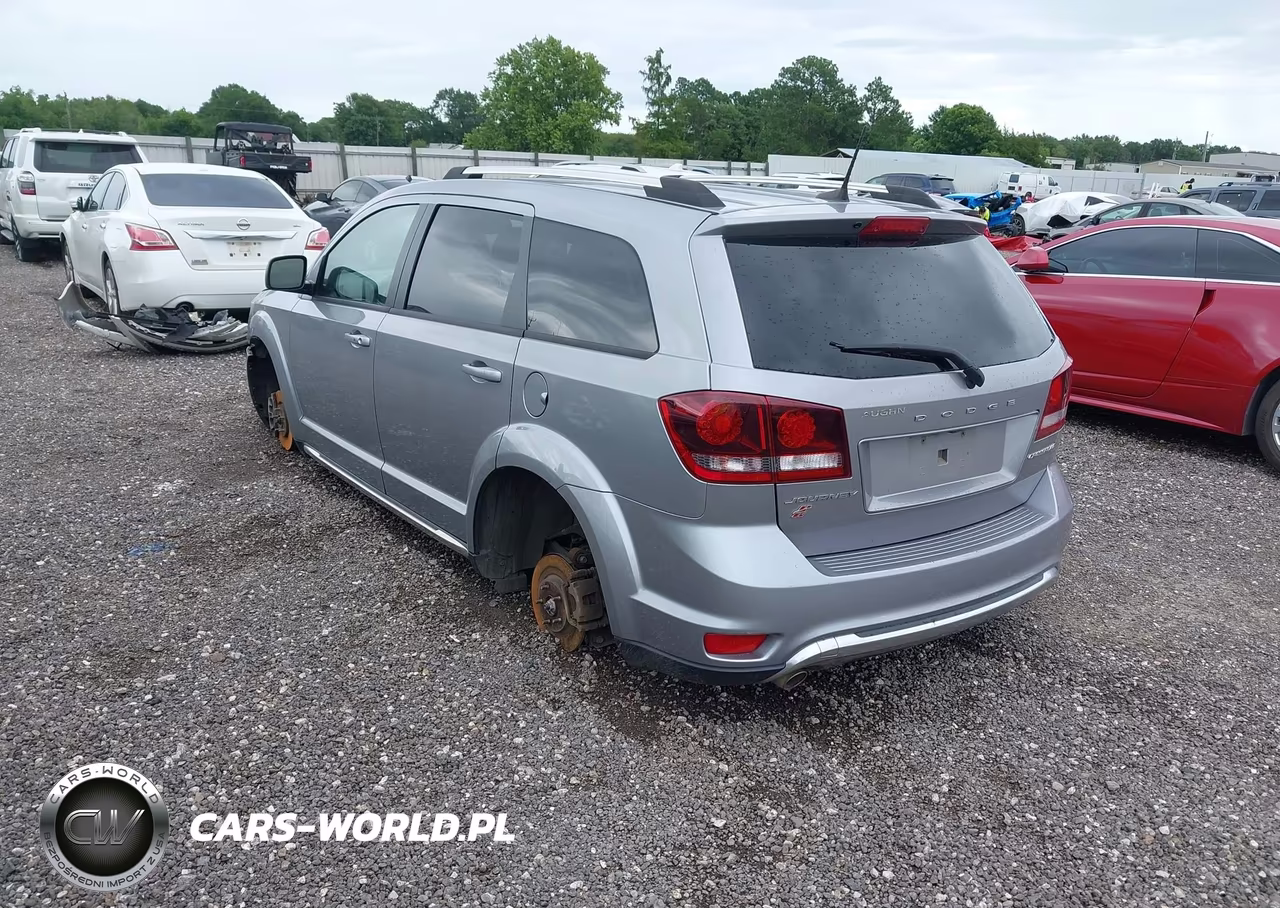 2019 Dodge Journey Crossroad Awd VIN:3C4PDDGG9KT816417 - 3