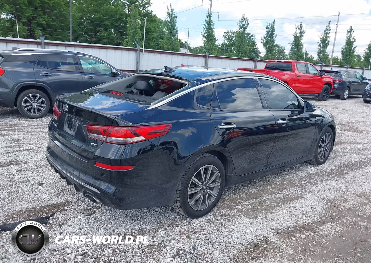 2019 Kia Optima Ex VIN:5XXGU4L16KG333948 - 4