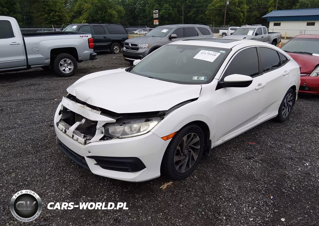 2017 Honda Civic Ex VIN:19XFC2F7XHE064924 - 2