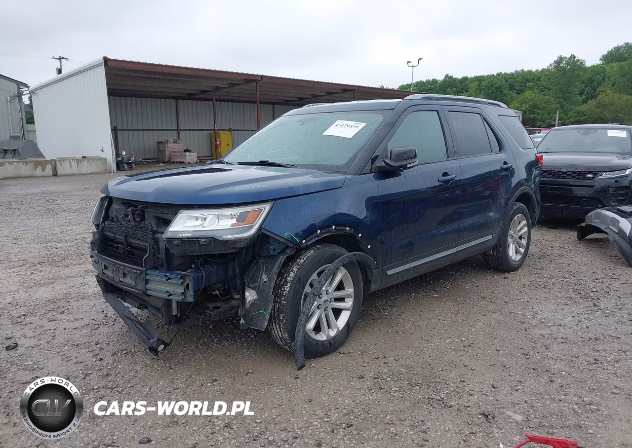 2017 Ford Explorer Xlt VIN:1FM5K7D81HGE21068 - 2