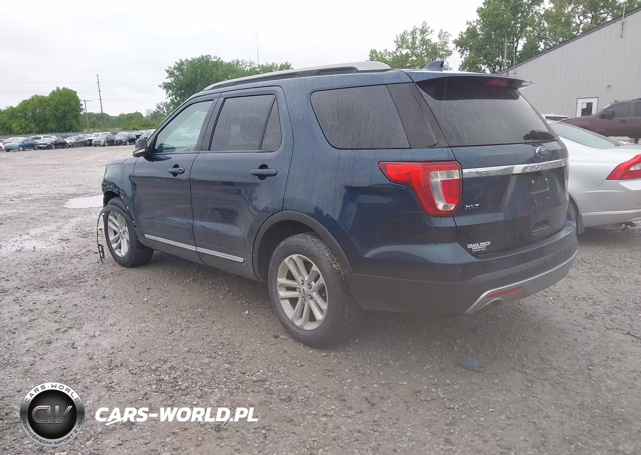 2017 Ford Explorer Xlt VIN:1FM5K7D81HGE21068 - 3