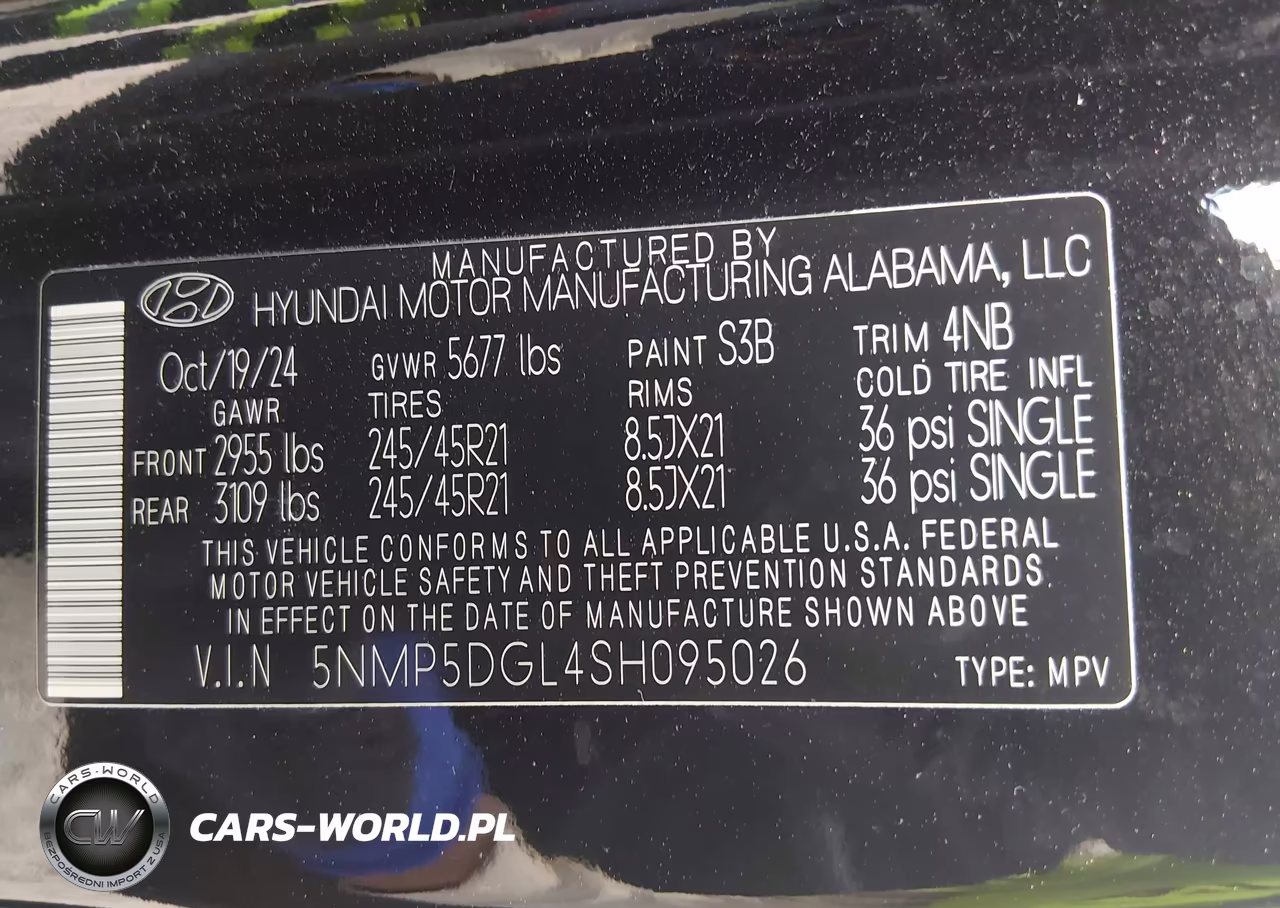 2025 Hyundai Santa Fe Calligraphy VIN:5NMP5DGL4SH095026 - 9