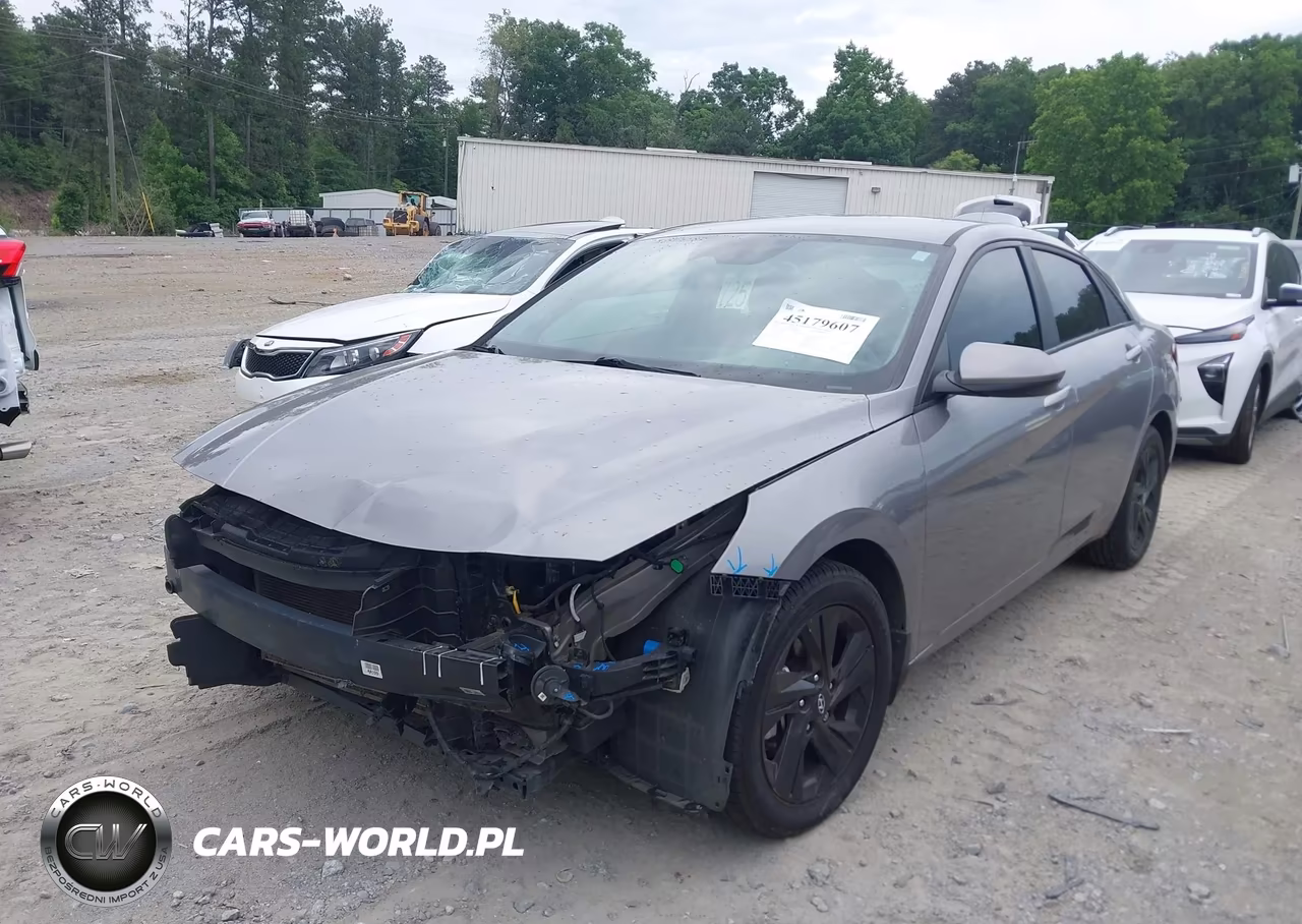 2022 Hyundai Elantra Sel VIN:KMHLM4AG9NU239224 - 2