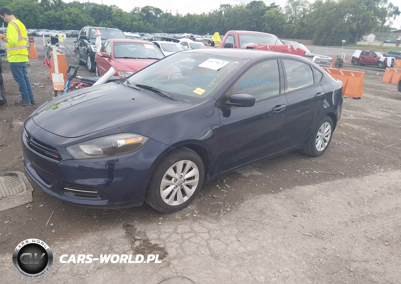 2014 Dodge Dart Sxt VIN:1C3CDFBB7ED822186 - 2