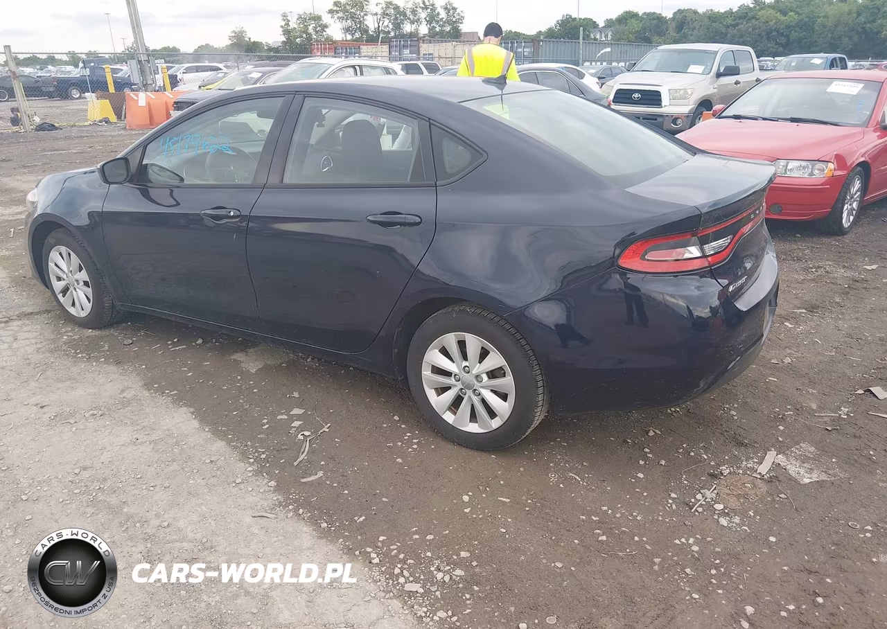 2014 Dodge Dart Sxt VIN:1C3CDFBB7ED822186 - 3