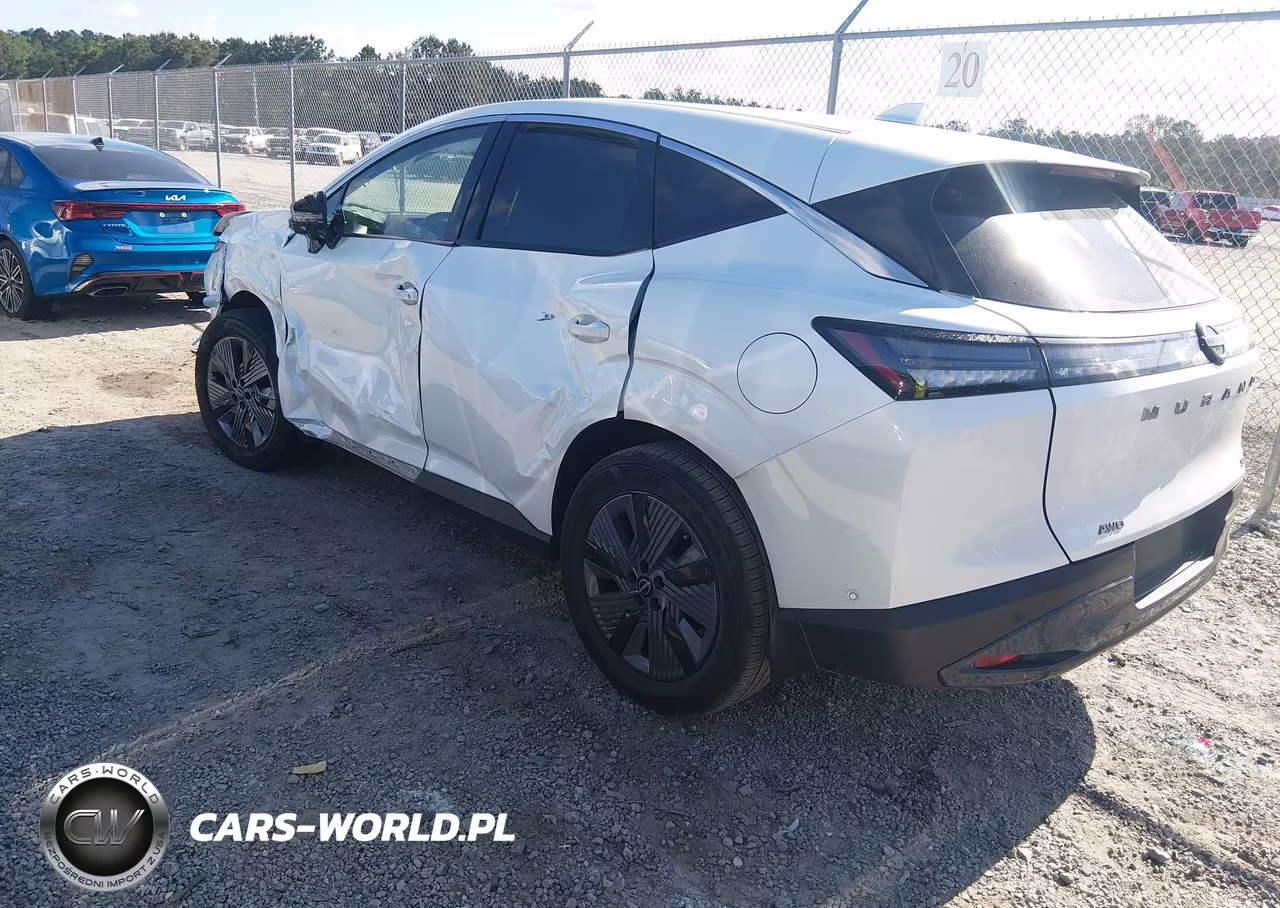 2025 Nissan Murano Sl VIN:5N1AZ3CS2SC104303 - 3