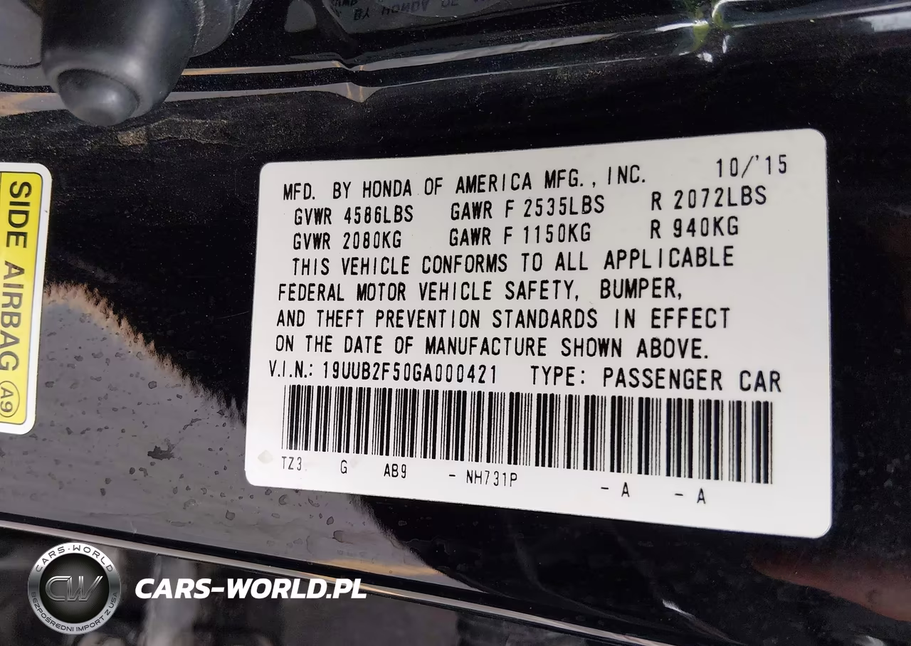 2016 Acura Tlx V6 Tech VIN:19UUB2F50GA000421 - 9