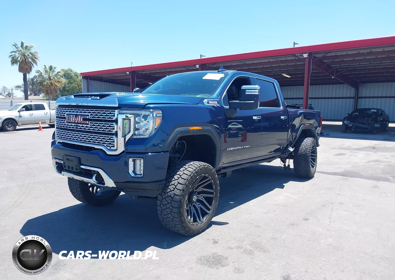 2021 GMC Sierra 3500Hd 4Wd Standard Bed Denali VIN:1GT49WEY8MF242000 - 2