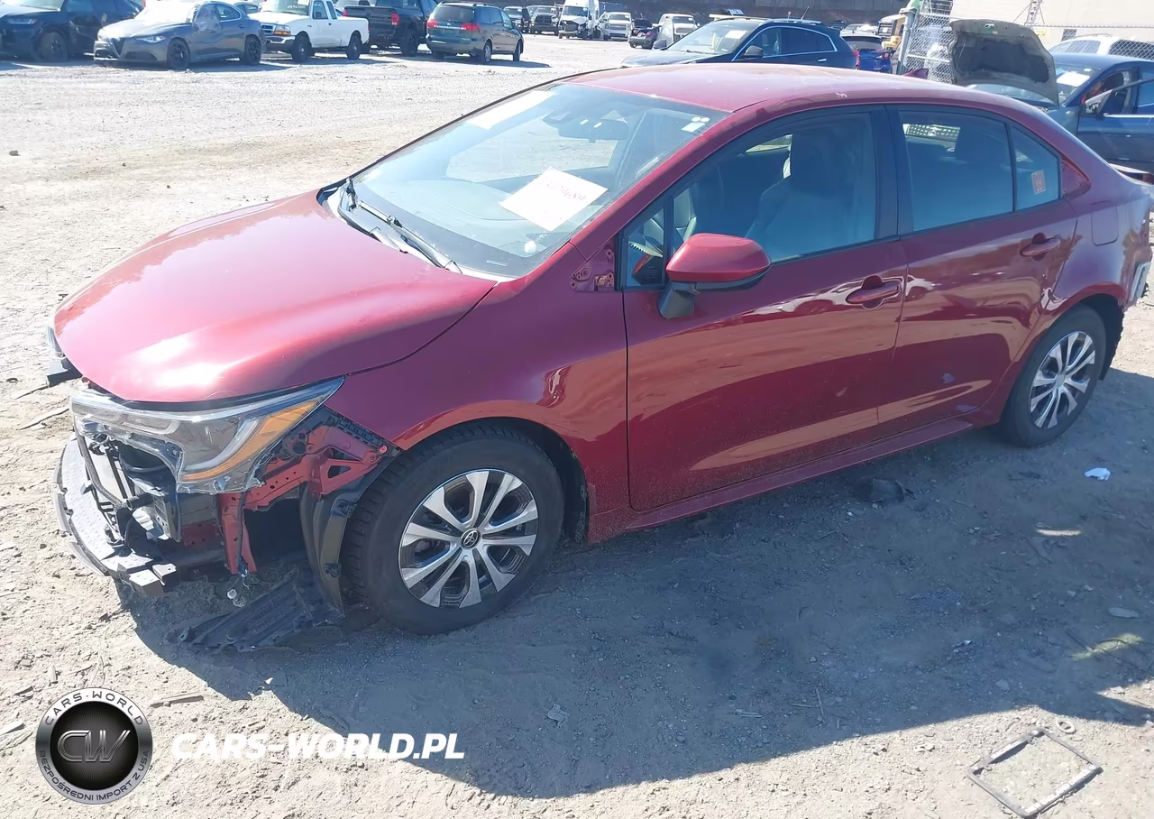 2022 Toyota Corolla Hybrid Le VIN:JTDEAMDE4NJ040177 - 2